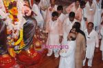 Amitabh and Abhishek Bachchan seek Ganesha Blessings in Mumbai on 20th Sept 2010 (2).JPG